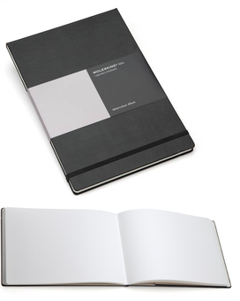  «Альбом для акварели Moleskine Folio Art формата А3 Черный (BF852EN)», бренда Moleskine - фото №5 - миниатюра