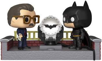 «Коллекционная фигурка Funko POP! Batman with Light Up Bat Signal 15 см (37258)», бренда Funko Pop - фото №1 - миниатюра