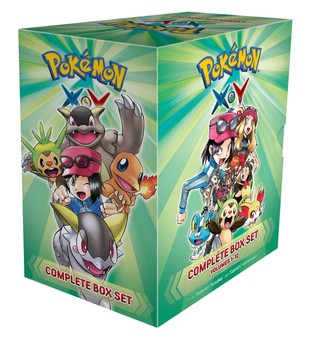 Бумажная книга «Pokemon X•Y Complete Box Set (Volumes 1-12)», автор Хидэнори Кусака - фото №1 - миниатюра