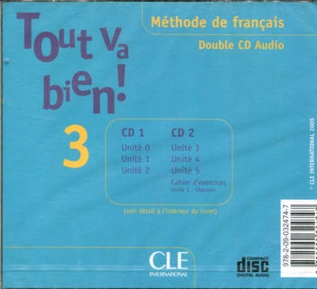 Паперова книга «Tout va bien! 3 audio CD pour la classe» - фото №2 - мініатюра