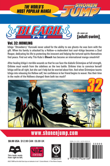Паперова книга «Bleach. Volume 32», автор Тайто Кубо - фото №3 - мініатюра