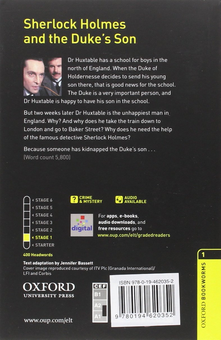 Бумажная книга «Sherlock Holmes and the Duke's Son audio pack. Level 1», автор Артур Конан Дойл - фото №2 - миниатюра