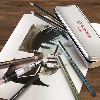  «Набор Caran d'Ache Graphite Line Technalo 7 предметов (779.307)», бренда Caran d'Ache - фото №6 - миниатюра