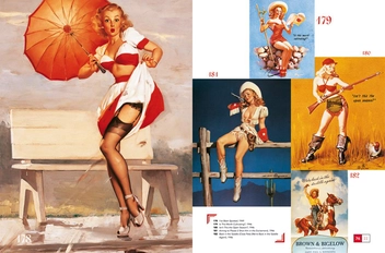 Бумажная книга «Gil Elvgren. The complete pin-ups», авторов Чарльз Дж. Мартинье, Луис К. Мейзель - фото №4 - миниатюра