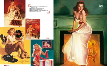 Бумажная книга «Gil Elvgren. The complete pin-ups», авторов Чарльз Дж. Мартинье, Луис К. Мейзель - фото №5 - миниатюра