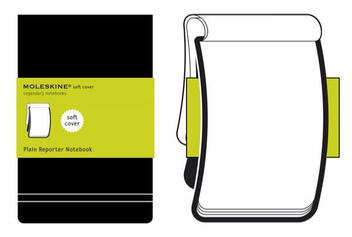  «Записная книжка репортера Moleskine Черная нелинованная (QP518F#978-88-8370-553-3)», бренда Moleskine - фото №6 - миниатюра