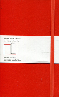 «Папка Moleskine с кармашками Красная (QP065RF)», бренда Moleskine - фото №2 - миниатюра