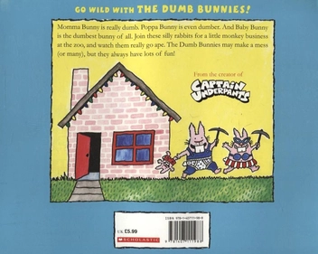 Паперова книга «The Dumb Bunnies Go To The Zoo», автор Дев Пілкі - фото №3 - мініатюра