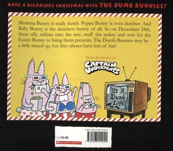 Бумажная книга «The Dumb Bunnies' Easter», автор Дэв Пилки - фото №3 - миниатюра
