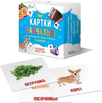  «Картки навчальні за методикою Глена Домана. Базовий набор №4», бренда Майстер - фото №2 - миниатюра