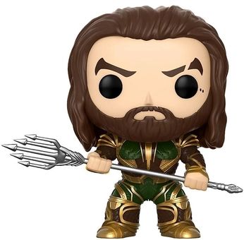  «Коллекционная фигурка Funko POP! DC Justice League Аквамен (13486)», бренда Funko Pop - фото №1 - миниатюра