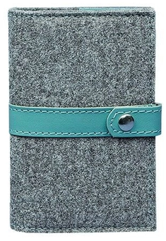 «Обложка для паспорта BlankNote 1.1 Фетр Тиффани (BN-OP-1.1-felt-tiffany)», бренда BlankNote - фото №1 - миниатюра