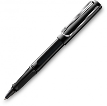  «Ручка-роллер Lamy Safari Сияющая Черная (4014519654346) », бренда Lamy - фото №1 - миниатюра