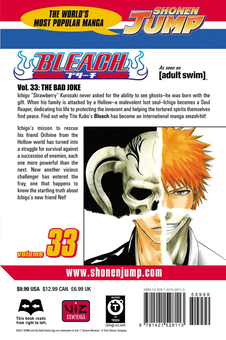 Паперова книга «Bleach. Volume 33», автор Тайто Кубо - фото №2 - мініатюра