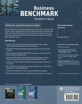 Бумажная книга «Business Benchmark: Advanced: Student's Book», автор Гай Брук-Харт - фото №3 - миниатюра