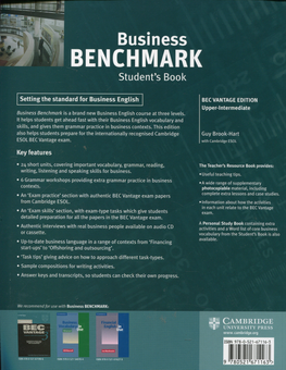 Бумажная книга «Business Benchmark: Pre-Intermediate to Intermediate: Student's Book», автор Норман Уитби - фото №3 - миниатюра