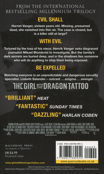 Бумажная книга «The Girl With the Dragon Tattoo», автор Стиг Ларссон - фото №3 - миниатюра