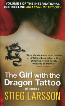 Паперова книга «The Girl With the Dragon Tattoo», автор Стіг Ларссон - фото №2 - мініатюра