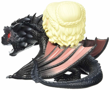 «Коллекционная фигурка Funko POP! Game Of Thrones Дейенерис Таргариен на драконе (7235)», бренда Funko Pop - фото №4 - миниатюра