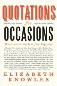 Бумажная книга «Quotations for Occasions», автор Элизабет Ноулз - фото №1 - миниатюра