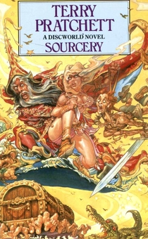 Бумажная книга «Sourcery», автор Терри Пратчетт - фото №1 - миниатюра