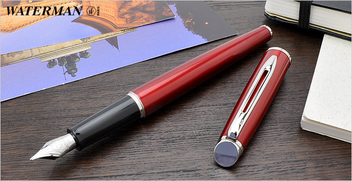  «Чорнильна ручка Waterman Hemisphere Comet Red CT (12559)», бренду Waterman - фото №2 - мініатюра