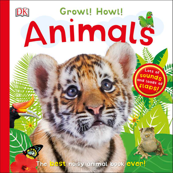 Паперова книга «Growl! Howl! Animals» - фото №1 - мініатюра