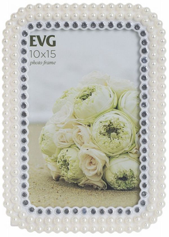  «Фоторамка EVG Shine 10х15 White (6366582)», бренда EVG - фото №1 - миниатюра