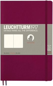  «Блокнот Leuchtturm1917 Paperback Чистые листы Винный (359681)», бренда Leuchtturm1917 - фото №1 - миниатюра