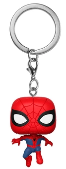 «Брелок Funko POP! Animated Spider-Man Человек-паук (FK34446)», бренда Funko Pop - фото №1 - миниатюра