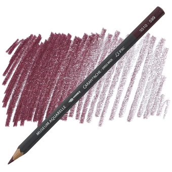  «Карандаш Caran d'Ache Museum Aquarelle Crimson Aubergine (3510.599)», бренда Caran d'Ache - фото №1 - миниатюра