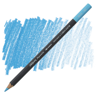  «Карандаш Caran d'Ache Museum Aquarelle Light Blue (3510.161)», бренда Caran d'Ache - фото №1 - миниатюра