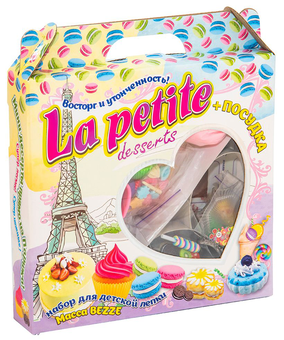  «Набір для творчості Strateg La petite desserts (71310)», бренду Strateg - фото №1 - мініатюра