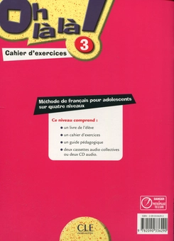 Паперова книга «Oh là là ! 3 - Cahier d'exercices», авторів С. Фавре, А. Меридж - фото №2 - мініатюра