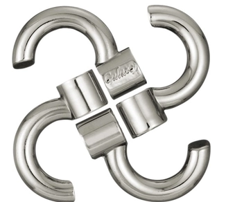  «Металлическая головоломка Hanayama Huzzle 3 Галактика (515039)», бренда Hanayama - фото №4 - миниатюра