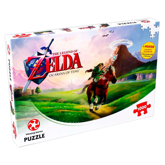  «Пазл Winning Moves Legend Of Zelda 1000 елементів (29506)», бренда Winning Moves - фото №1 - миниатюра