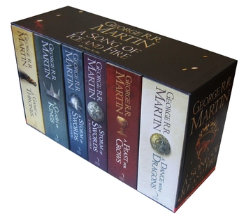 Паперова «A Song of Ice and Fire Box Set (комплект из 6 книг)», автора Джордж Р. Р. Мартін– фото №1