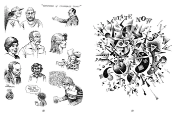 Бумажная книга «Robert Crumb. The Sketchbooks. 1982-2011 (6 volumes in slipcase)», автор Дайан Хэнсон - фото №8 - миниатюра