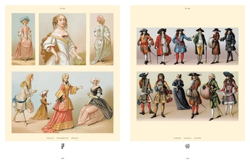 Бумажная книга «Auguste Racinet. The Complete Costume History (2 volumes in slipcase)», автор Франсуаза Тетард-Витту - фото №5 - миниатюра