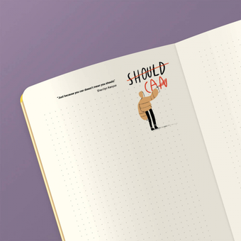  «Блокнот Gifty Inspiring notebook. Yellow (1100999990032)», бренду Gifty - фото №3 - мініатюра