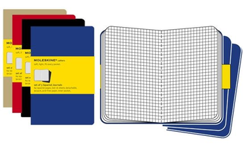  «3 кишенькових журнали для нотаток Moleskine Cahier Сірі в клітинку комплект з 3 молескінів (978-88-6613-421-3#CH312F)», brand Moleskine / Moleskine /  - фото №6 - миниатюра