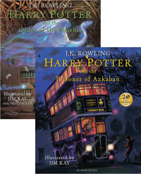 Бумажная книга «Harry Potter. The Prisoner of Azkaban + The Order of the Phoenix. The Illustrated Edition (комплект із 2 книг)», автор Джоан Роулинг - фото №1 - миниатюра