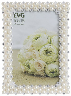  «Фоторамка EVG Shine 10х15 White (6366585)», бренда EVG - фото №1 - миниатюра