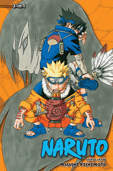 Бумажная книга «Naruto. 3-in-1 Edition. Volume 3», автор Масаси Кисимото - фото №1 - миниатюра