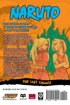 Бумажная книга «Naruto. 3-in-1 Edition. Volume 3», автор Масаси Кисимото - фото №2 - миниатюра