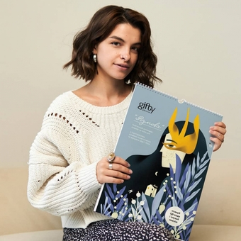  «Настінний календар Gifty 2024 Розмова (AA-0147407)», brand Gifty / Gifty /  - фото №2 - миниатюра