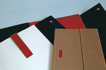  «Записная книга B5 серый на оранжевом линованная Paper-Oh Ondulo (OH9058-8)» - фото №2 - миниатюра