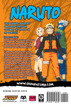 Бумажная книга «Naruto. 3-in-1 Edition. Volume 10», автор Масаси Кисимото - фото №2 - миниатюра
