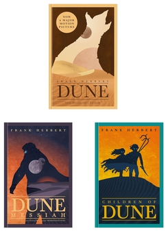 Бумажная книга «The Great Dune Trilogy (комплект із 3-х книг)», автор Фрэнк Герберт - фото №1 - миниатюра