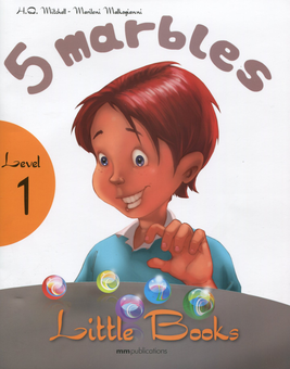 Паперова книга «Little books. Level 1. 5 marbles (+ CD)», авторів Естер Войджицкі, Марілені Малкогіанні - фото №1 - мініатюра